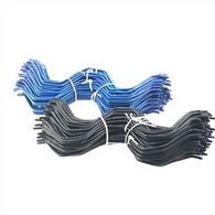 فکسڈ گرین ہاؤس پلاسٹک فلم کے لیے لاک وائر وگل زگ زیگ